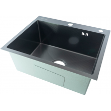 Мойка для кухни Fmark FSC5545Q 55x45 графит