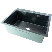 Мойка для кухни Fmark FSC6045Q 60x45 графит