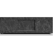 Экран-купе Vod-ok 170 мрамор графит софт тач