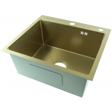 Мойка для кухни Fmark FSC5050C 50x50 матовое золото
