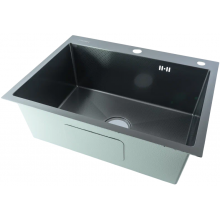Мойка для кухни Fmark FSC6050Q 60x50 графит