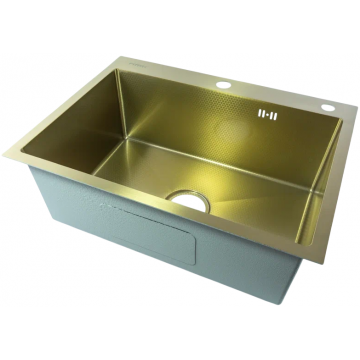 Мойка для кухни Fmark FSC6050C 60x50 матовое золото