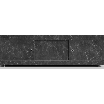 Экран-купе Vod-ok 180 мрамор графит софт тач
