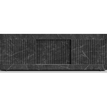 Экран-купе Vod-ok Тач 150 мрамор графит софт тач