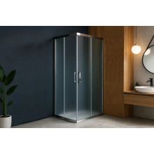 Душевой уголок Royal Bath HPD-C-CH 90х90х185 см стекло рифленое