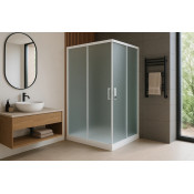 Душевой уголок Royal Bath HPD-С 100х90х185 см стекло матовое