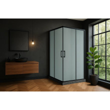 Душевой уголок Royal Bath  HPD-C-BL 80Х80Х185 (МАТОВОЕ) RB80HPD-C-BL