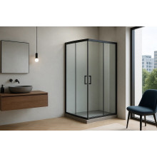 Душевой уголок Royal Bath  HPD-T-BL 90х90х185 (прозрачное) RB90HPD-T-BL
