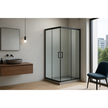 Душевой уголок Royal Bath  HPD-T-BL 90х90х185 (прозрачное) RB90HPD-T-BL
