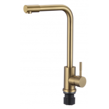 Смеситель для кухни Fmark FS8233C матовое золото