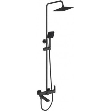 Душевая система Fmark FS8745-22H черный матовый