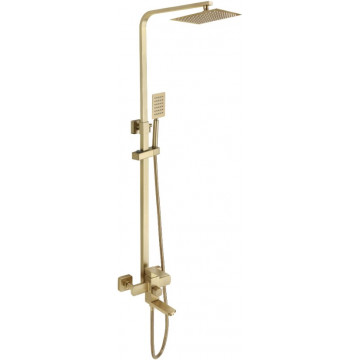 Душевая система Fmark FS8145C матовое золото