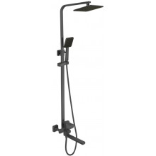Душевая система Fmark FS8145-25H черный матовый