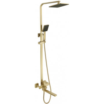Душевая система Fmark FS8145-25C матовое золото