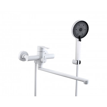 Смеситель для ванны Fmark FS8225W белый