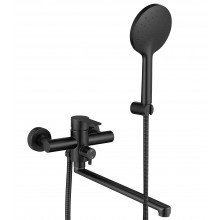 Смеситель для ванны Fmark FS8224H матовый черный