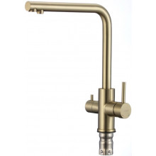 Смеситель для кухни Fmark FS0862C матовое золото