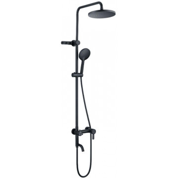 Душевая система Fmark FS8345H черный матовый