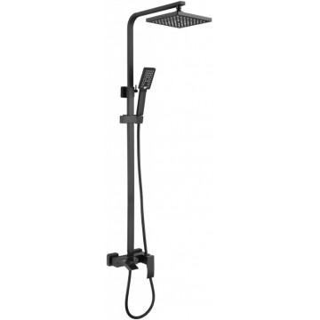 Душевая система Fmark FS8645H черный матовый