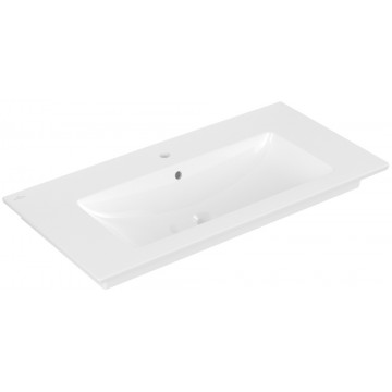 Villeroy&Boch Venticello Pаковина для установки на тумбу,1000x500x170mm,с переливом,Альпийский белый 4104AL01
