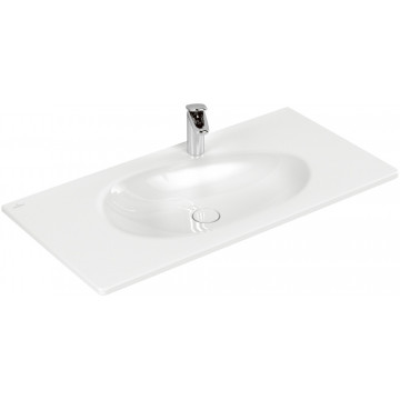 Villeroy&Boch Antao Pаковина для установки на тумбу, 1000x500x150mm, без перелива, Альпийский белый CeramicPlus 4A76A2R1