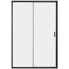 Душевая дверь Vincea City VDS-5CT110CLB 110 черный/прозрачное