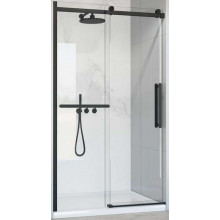Душевая дверь Vincea Como Soft VDS-1CS110CLB 110 черный/прозрачное