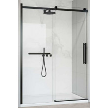 Душевая дверь Vincea Como Soft VDS-1CS130CLB 130 черный/прозрачное