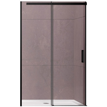 Душевая дверь Vincea Dice VDS-4D110CLB 110 черный/прозрачное