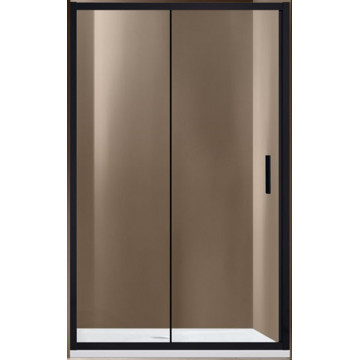 Душевая дверь Vincea Garda VDS-1G110CLB 110 черный/прозрачное