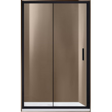 Душевая дверь Vincea Garda VDS-1G115CLB 115 черный/прозрачное