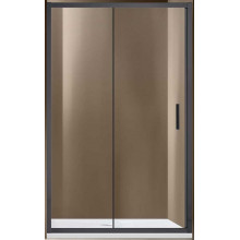 Душевая дверь Vincea Garda VDS-1G140CLGM 140 вороненая сталь/прозрачное