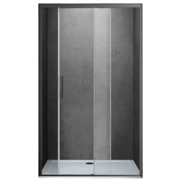 Душевая дверь Vincea Soft VDS-3SO120CLGM 120 вороненая сталь/прозрачное