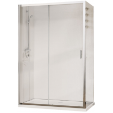 Душевой уголок Vincea City VSR-5CT9011CL 110x90 хром/прозрачное
