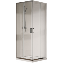 Душевой уголок Vincea City VSS-5CT800CL 80x80 хром/прозрачное