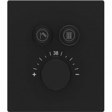Смеситель для душа Vincea VSCV-321TMB с термостатом черный