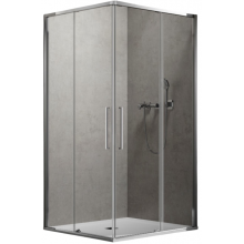 Душевой уголок Vincea Slim VSS-6SL8010CL 100x80 хром/прозрачное