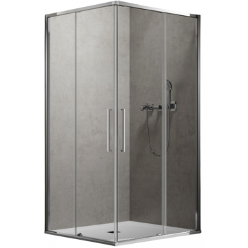 Душевой уголок Vincea Slim VSS-6SL8010CL 100x80 хром/прозрачное