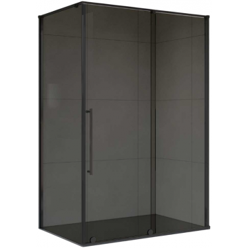 Душевой уголок Vincea Arno VSR-1A9012CGB 120x90 черный/тонированное