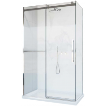 Душевой уголок Vincea Como Soft VSR-1CS8015CL 150x80 хром/прозрачное