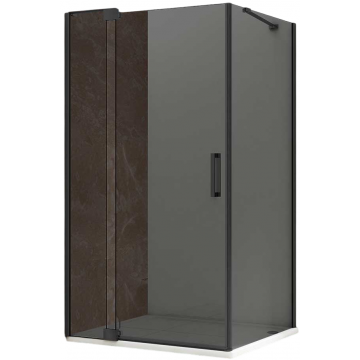 Душевой уголок Vincea Extra VSR-1E101180CGB 100/110x80 черный/тонированное