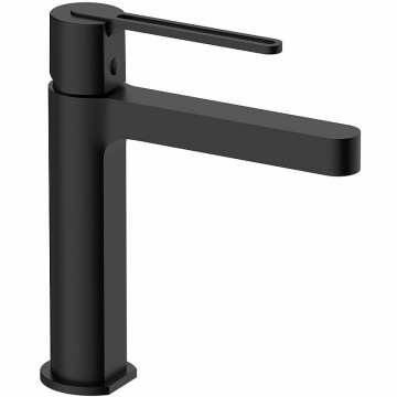 Смеситель для раковины Vincea Rondo VBF-1R1MB черный матовый