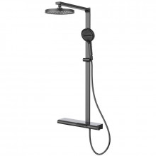 Душевая система Vincea Aspire VSFS-4AS1GM вороненая сталь