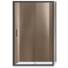 Душевой уголок Vincea Garda VSR-1G9013CLGM 130x90 вороненая сталь/прозрачное
