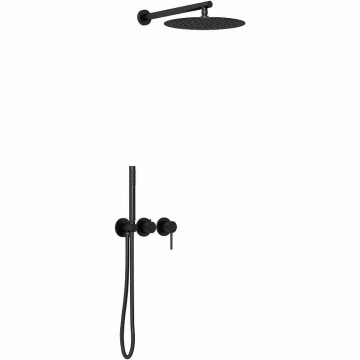 Душевая система Vincea Groove VSFW-4G01MB черный матовый