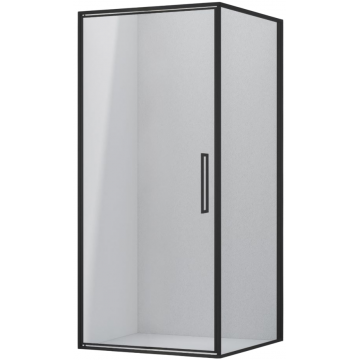 Душевой уголок Vincea Slim VSR-4SLP9010CLB 100x90 черный/прозрачное