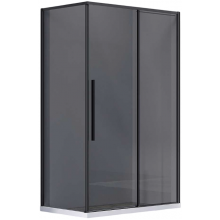 Душевой уголок Vincea Slim-N VSR-4SN9012CGB 120x90 черный/тонированное