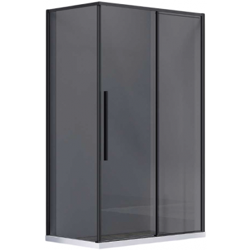 Душевой уголок Vincea Slim-N VSR-4SN9012CGB 120x90 черный/тонированное