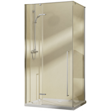 Душевой уголок Vincea Slim-N VSR-5SN1010CL 100x100 хром/прозрачное