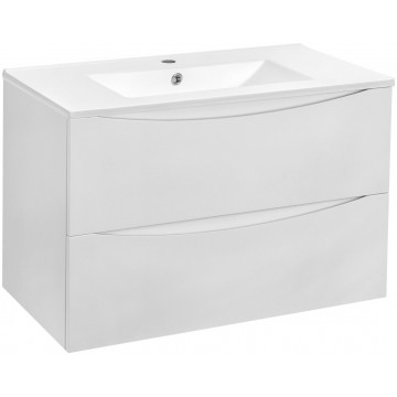 Тумба с раковиной Vincea Mia VMC-2MC750GW/VBS-13975 75 белый